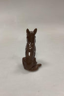 Bing og Grøndahl Figur af Schæferhund No. 2197 - Danam Antik