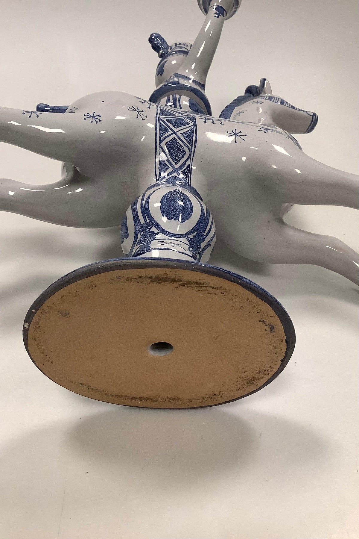 Bjørn Wiinblad Figures / candle holders with 3 candles No L5 from 1982