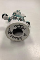 Bjørn Wiinblad Studio Lysestage i Grøn No L89 fra 1982 - Danam Antik