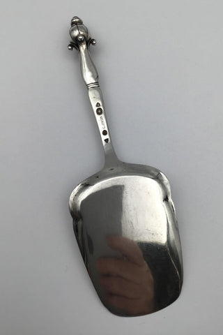 C. Jensen Silber Ornamental Servierspaten (Amethyst)