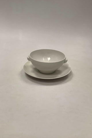 Royal Copenhagen Kgl Hvedekorn Bouillion kop, underkop No 14232