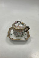 Royal Copenhagen Privat gemalt Flora Danica Cremetasse Nr 3514