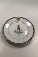 ロイヤルコペンハーゲン社製プレート 王立救命隊の制服 1807年