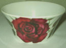 阿拉伯半岛芬兰红玫瑰糖碗