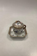Royal Copenhagen Privat gemalt Flora Danica Cremetasse Nr 3514