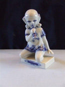 ロイヤルコペンハーゲン フィギュリン トランペットを吹く少女 No 4796 2種