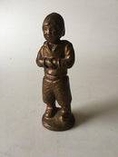 格陵兰岛男孩，来自Brdr. Grage Bronzestøberi的青铜器。1939年签署的TR