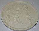 Bing & Grøndahl Biscuit Platte Biscuit Herkules modtager udødelighedens drik af Hebe No 108