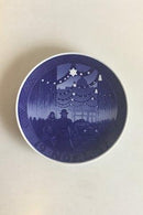 Royal Copenhagen Juleplatte fra 1937 med Fransk indskription "Noel"