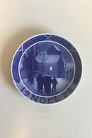 Royal Copenhagen Juleplatte fra 1928 med Fransk indskription &quot;Noel&quot;