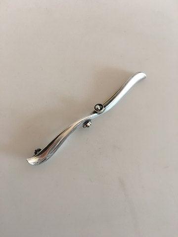 Hans Hansen Sterling Silber Brosche entworfen von Karl Gustav Hansen