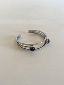 N.E. From Armbånd i Sterling Sølv med ametyst