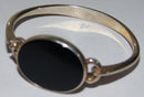 N.E. von Sterling Silber Armband mit Steinen