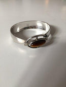 N.E. From Armband aus Sterlingsilber mit Bernstein