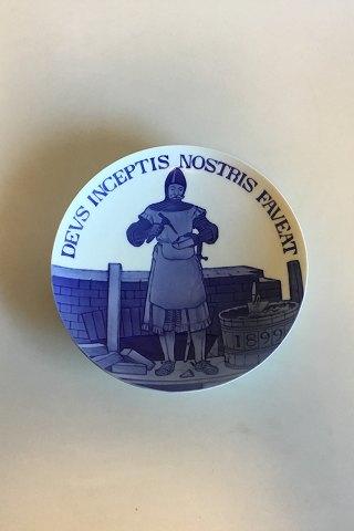 Royal Copenhagen Mindeplatte fra 1899 RC-CM32