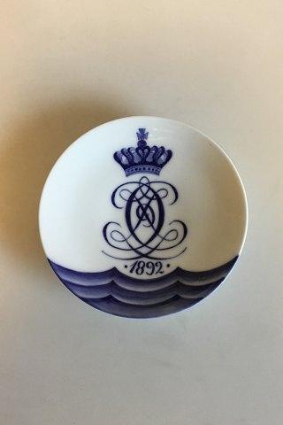 Royal Copenhagen Mindeplatte fra 1892 RC-CM2