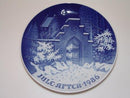 Bing & Grondahl (BG) Christmas Plate from 1986