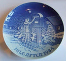 1984年のBing & Grondahlのクリスマスプレート。