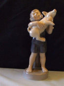 Royal Copenhagen Figurine August Boy with piglet No. 4530