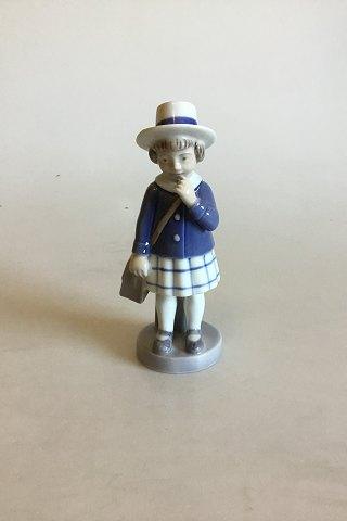 Royal Copenhagen Månedsfigur September - Skolepige No. 4531