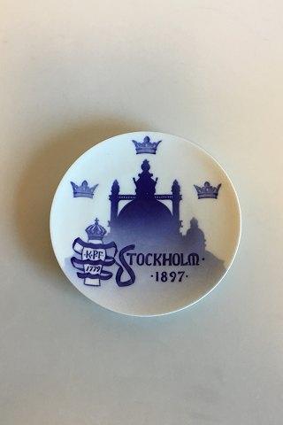 Royal Copenhagen Mindeplatte fra 1897 RC-CM10