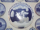 ロイヤルコペンハーゲン 1899年製 記念プレート No28 アイスランド ホッキョクグマ