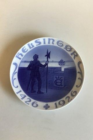 Royal Copenhagen Mindeplatte fra 1926 RC-CM240