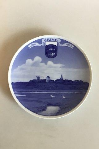 Royal Copenhagen Mindeplatte fra 1926 RC-CM244