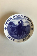 Royal Copenhagen Mindeplatte fra 1907 RC-CM68