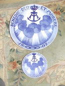 Royal Copenhagen Gedenkteller von 1907 RC-CM77 und RC-CM77A
