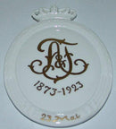 ロイヤルコペンハーゲン フローラダニカ シルエットプレート 1873-1923