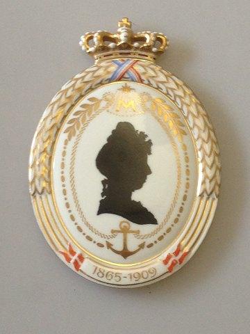 Royal Copenhagen Flora Danica Silhouette Platte Prinsesse Marie No RC-S3