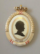 ロイヤルコペンハーゲン シルエットフローラダニカ ロイヤルティプレート クイーンルイーズ No RC-S2