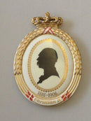 ロイヤルコペンハーゲン フローラダニカ シルエットプレート キングクリスチャンIX No RC-S1