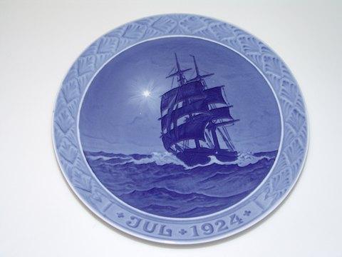 Royal Copenhagen Kgl Juleplatte 1924