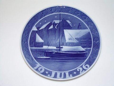 Royal Copenhagen Königlicher Weihnachtsteller 1926