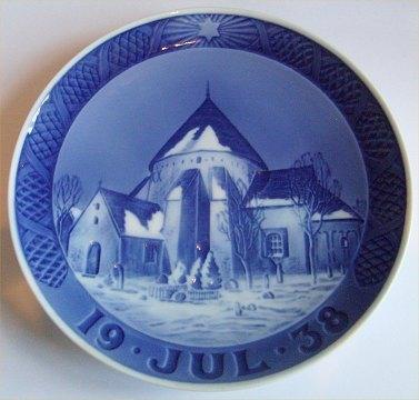 Royal Copenhagen Weihnachtsteller 1938