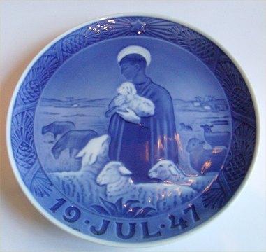 Royal Copenhagen Weihnachtsteller 1947