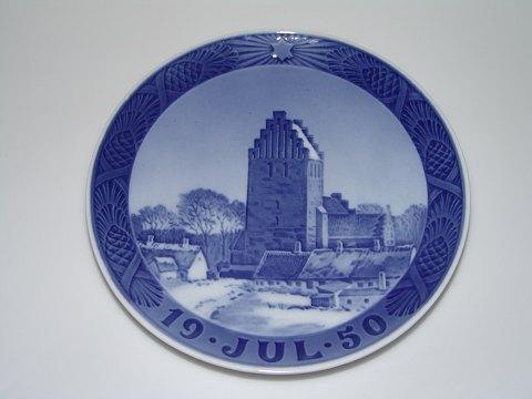 Royal Copenhagen Kgl Juleplatte 1950