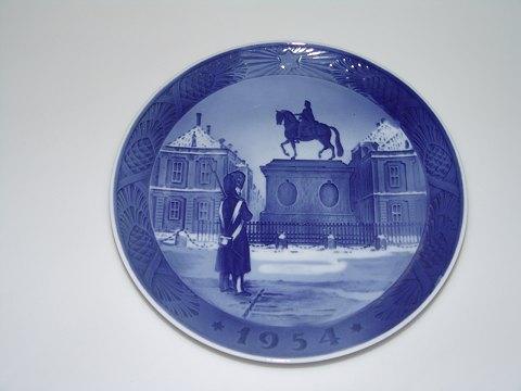 Royal Copenhagen Kgl Juleplatte 1954