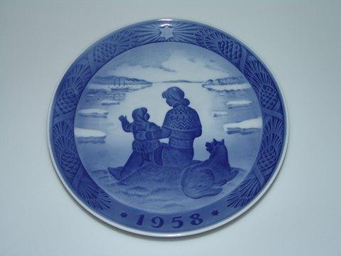 Royal Copenhagen Weihnachtsteller 1958