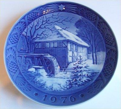 ロイヤルコペンハーゲン クリスマスプレート 1976年