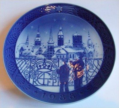 Royal Copenhagen Weihnachtsteller 1988