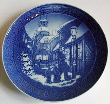 Royal Copenhagen Weihnachtsteller von 1996