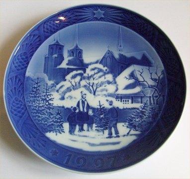 Royal Copenhagen Kgl Juleplatte 1997