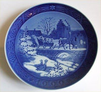 Royal Copenhagen Kgl Juleplatte 1999