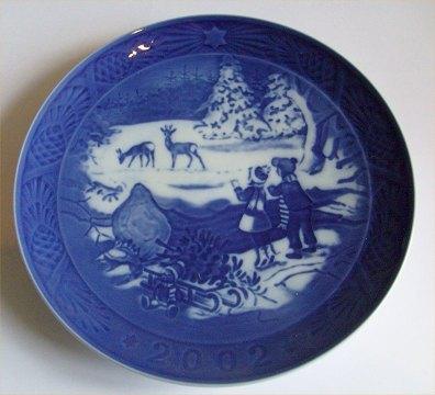 Royal Copenhagen Weihnachtsteller 2002