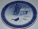 Royal Copenhagen Christmas Plate from 1919 with English Inscription "Christmas"