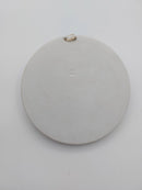 Bing and Grondahl bisquit plate "Old age and winter" 19th century. (no. 119)