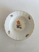 Royal Copenhagen Saksisk Blomst Let Dyb Tallerken No. 1614